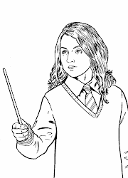 hermione potter harry desenhos colorir granger coloring colouring