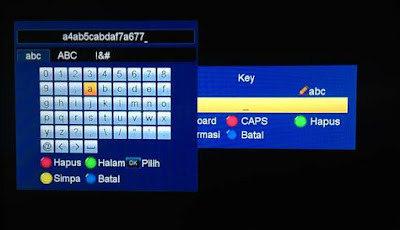 Memasukkan Biss Key di Matrix Garuda Orange