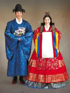korean culture wedding dress