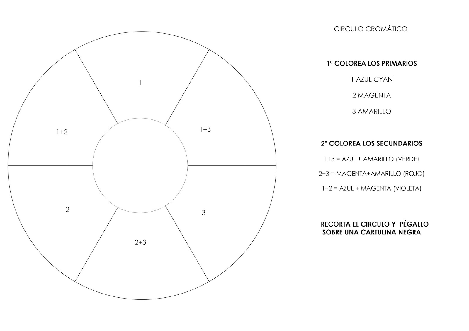 Somos De Primero T4a El Color Circulo Cromatico Primarios Y Secundarios Circulo cromatico, como esta construido: somos de primero t4a el color