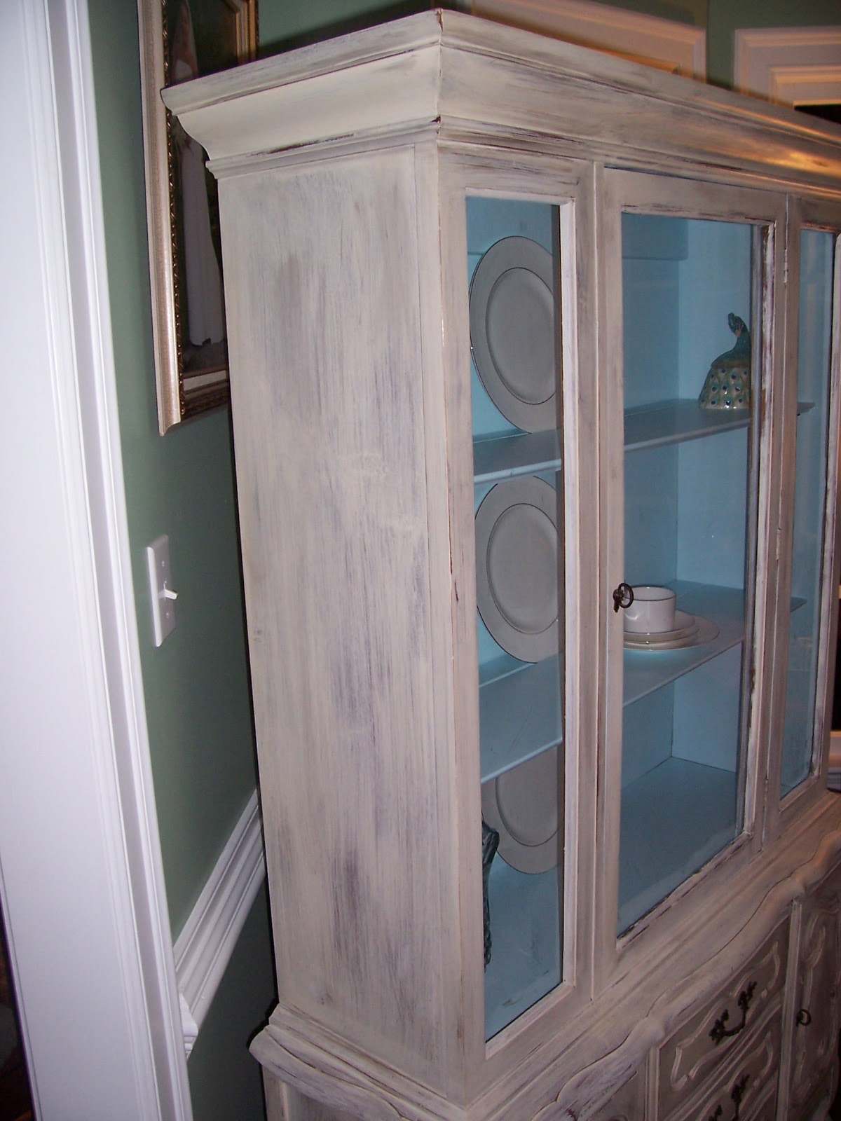 Painted on Hartland Painted French Provincial China