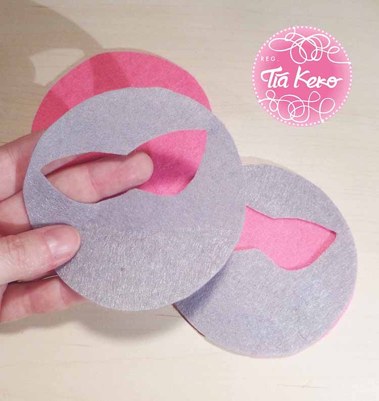 Tía Keko manualidades niños fieltro