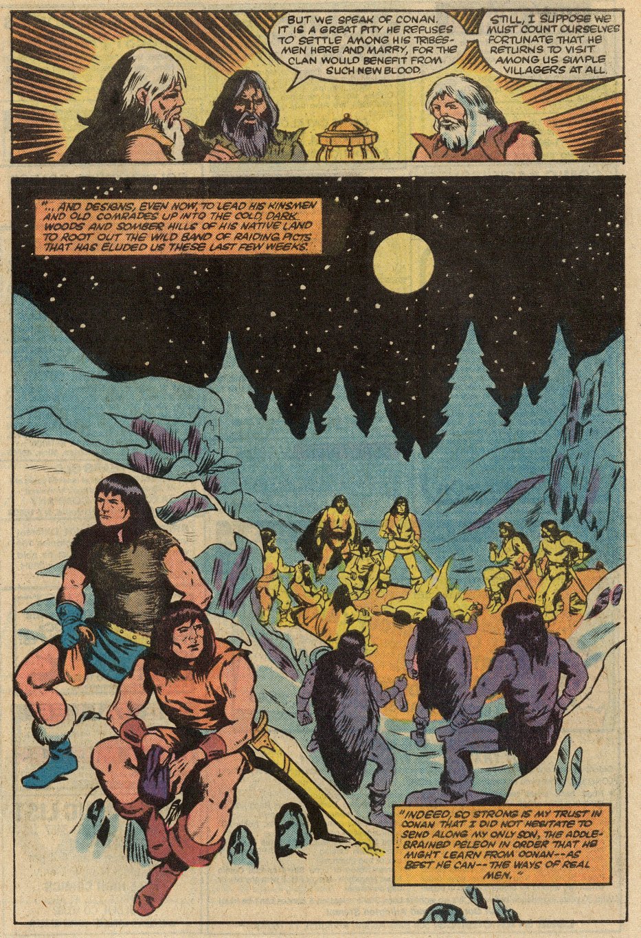 Read online Conan the Barbarian (1970) comic -  Issue #145 - 4