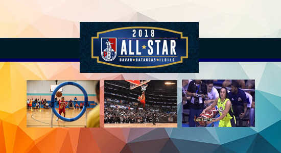 List of Winners 2018 PBA All-Star Slam Dunk, 3-point Shootout & Obstacle Challenge