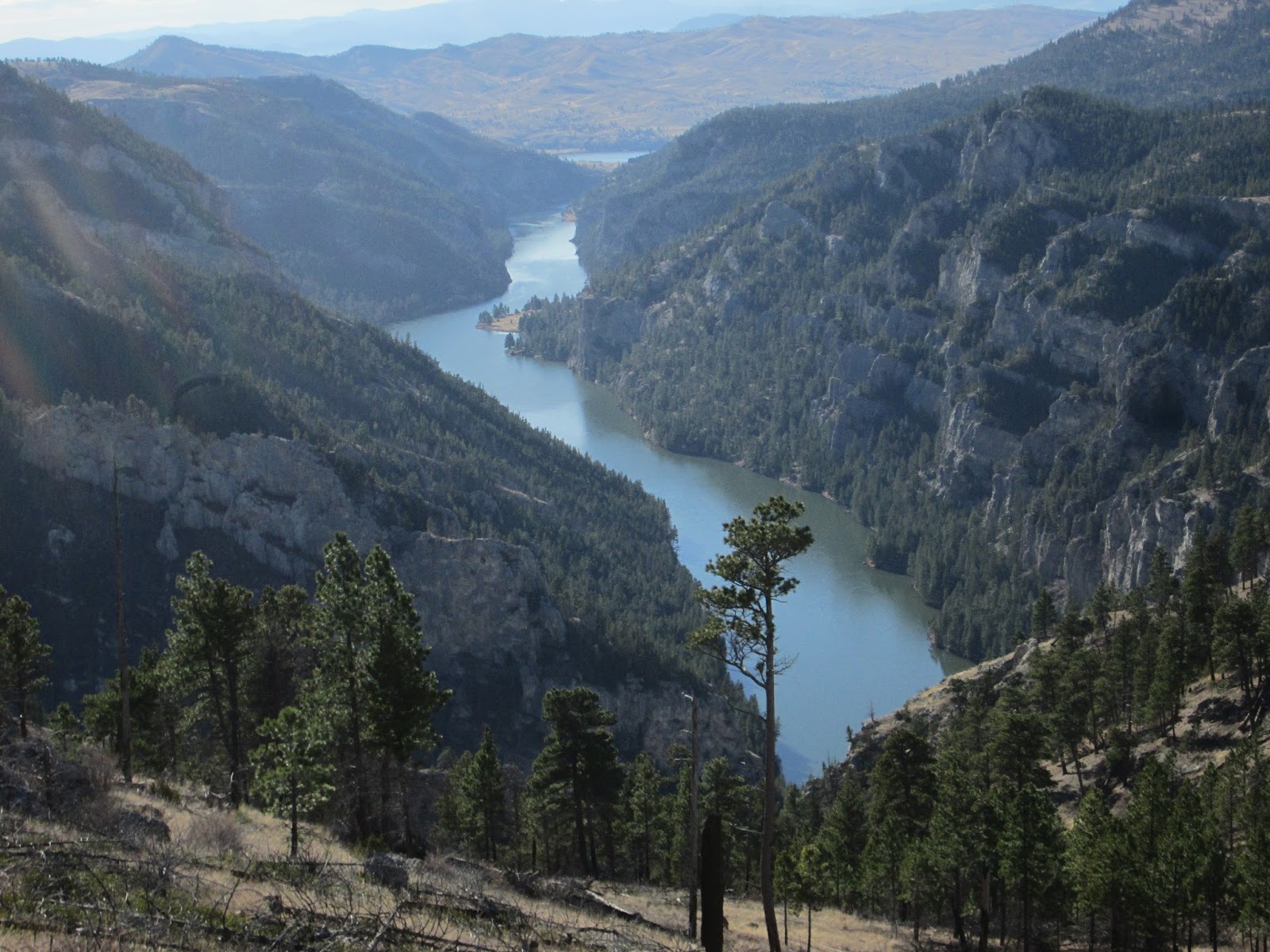 Out there with Tom Mann Gulch traverse