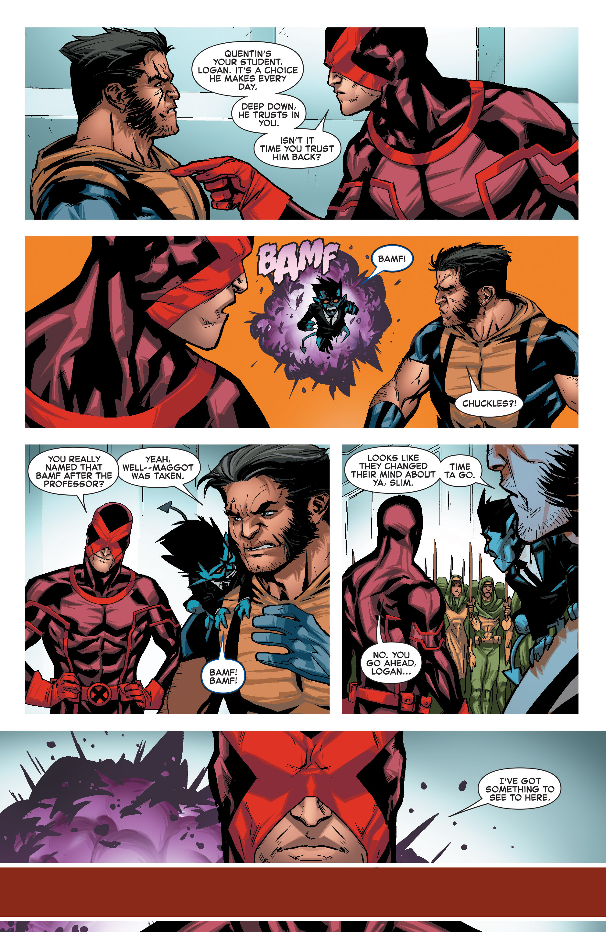 Read online Wolverine and the X-Men comic -  Issue #5 - 19