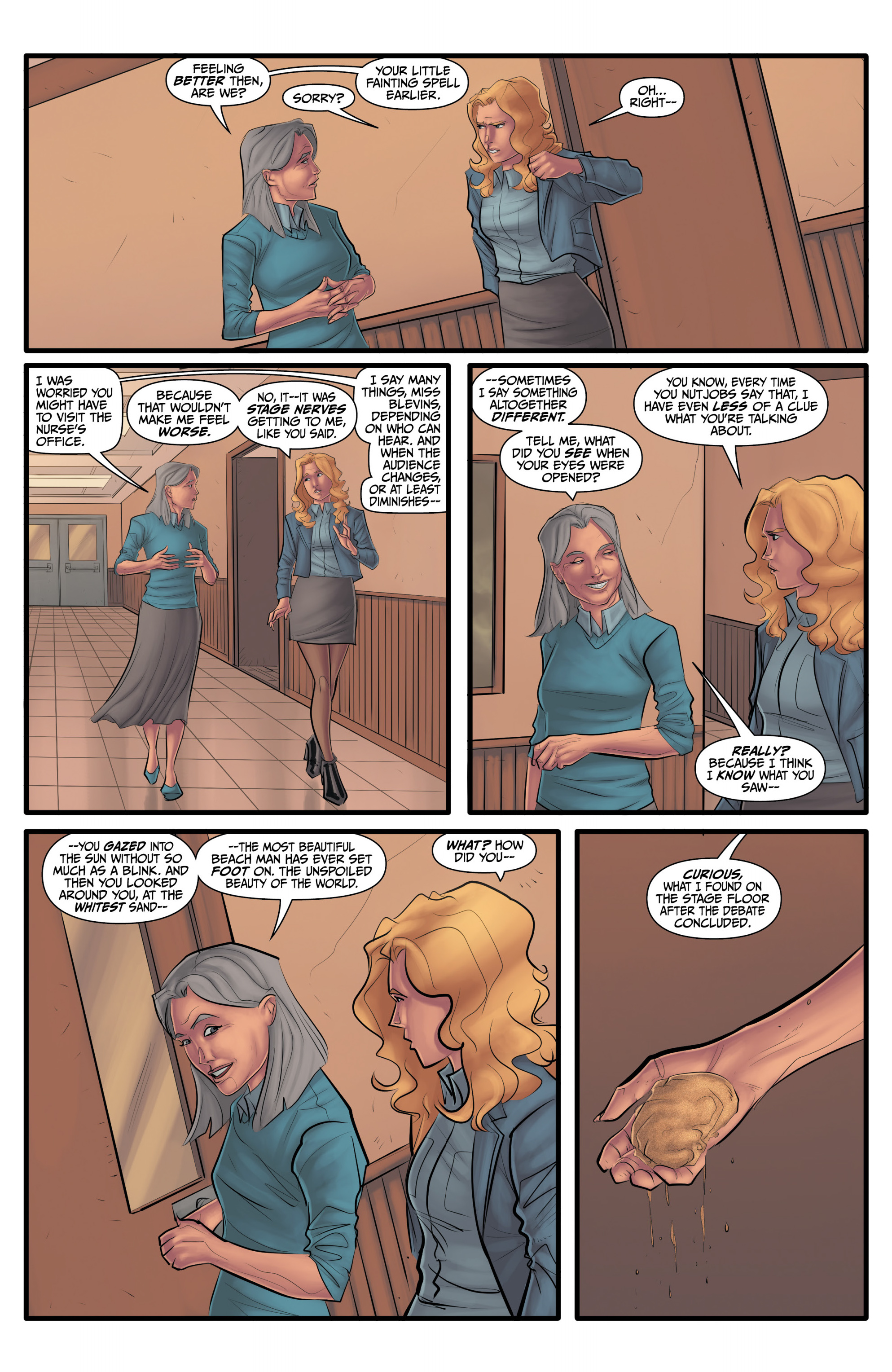 Read online Morning Glories comic -  Issue #49 - 24