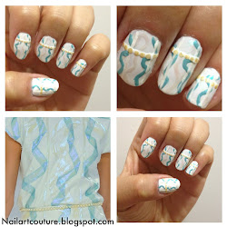 chanel inspired nail spring rtw summer