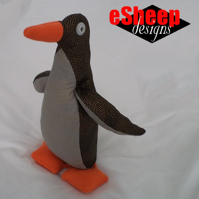 Purl Bee Penguin crafted by eSheep Designs