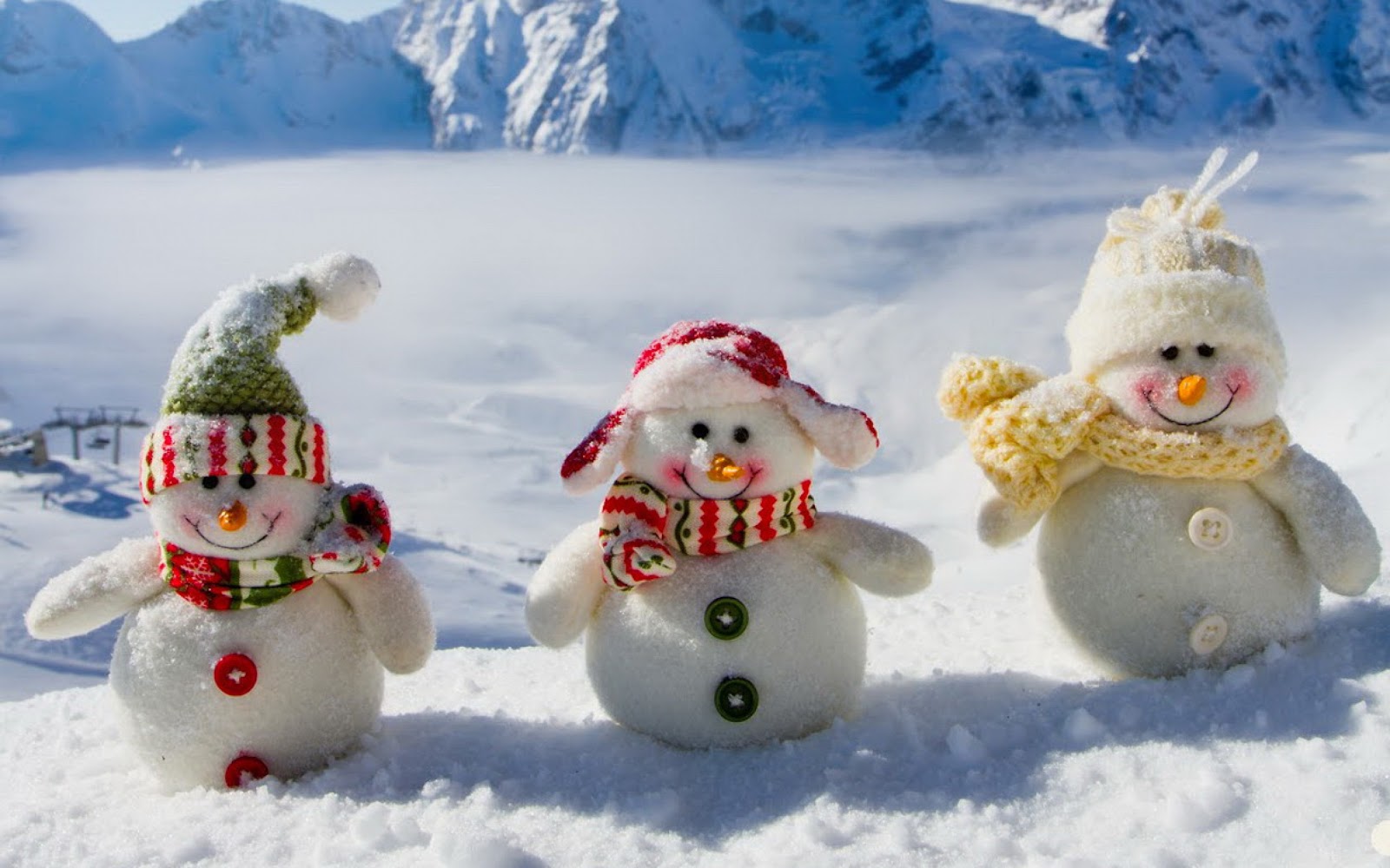 Снеговики большого размера