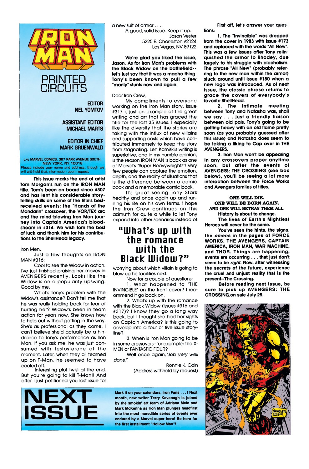 Read online Iron Man (1968) comic -  Issue #319 - 21