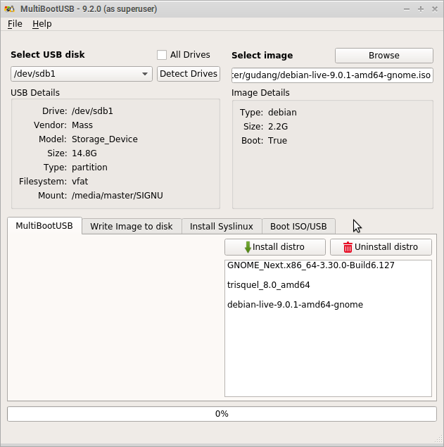 Stænke Jobtilbud effekt Create Multiple OS USB with MultiBootUSB on GNU/Linux