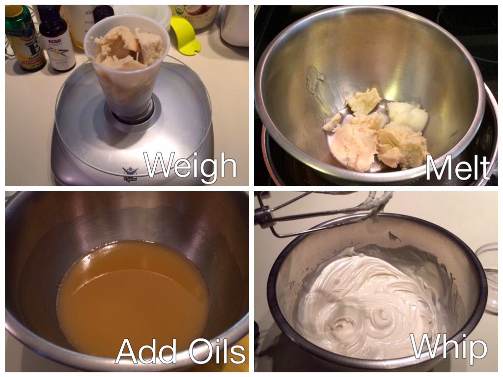 Small Town Mama DIY Lavender Vanilla Whipped Body Butter