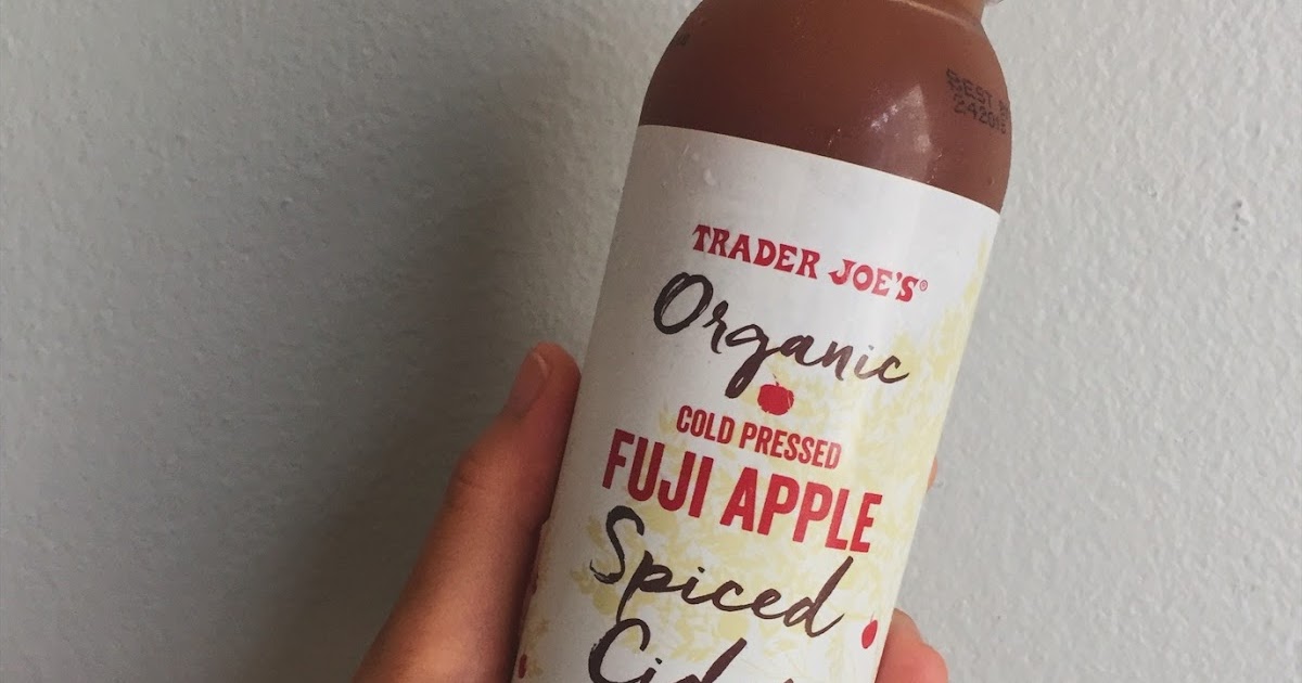 Trader Joe's Organic Cold Pressed Fuji Apple Spiced Cider