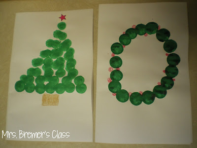 No prep, simple Christmas card making for children