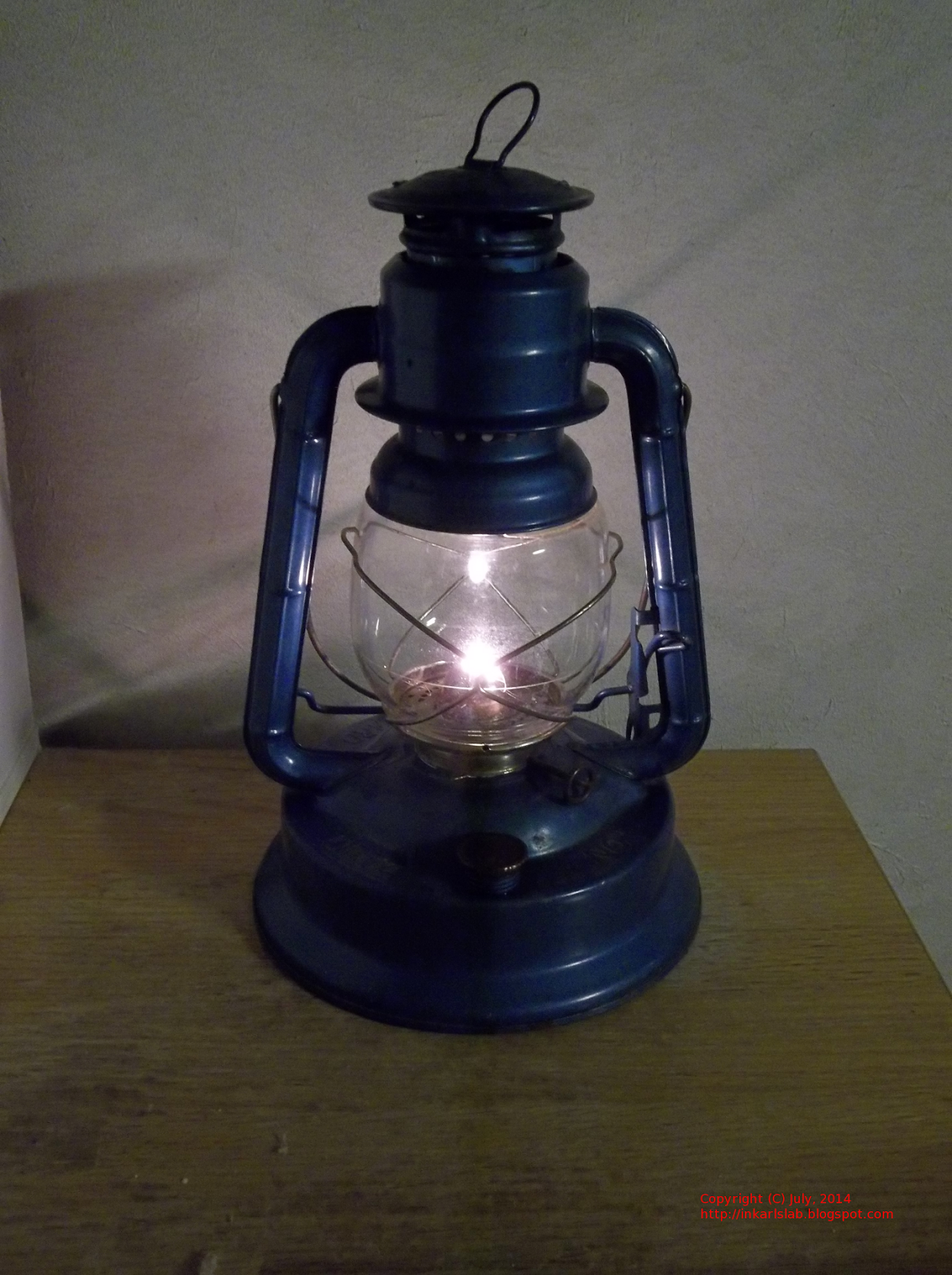 In Karl's Lab Dietz Oil Lanterns