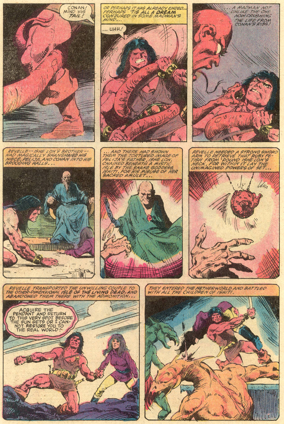 Read online Conan the Barbarian (1970) comic -  Issue #139 - 3