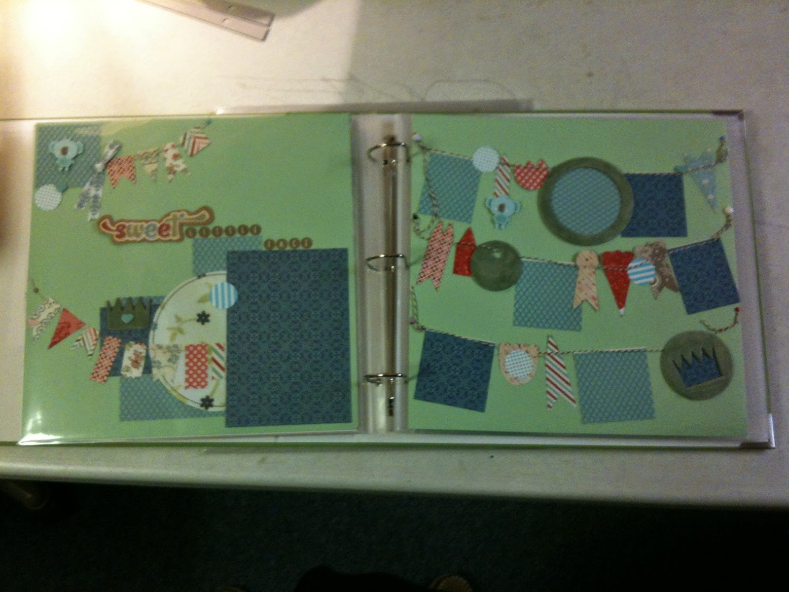 Nana Bluebird Design Baby Book Project