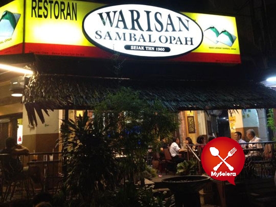 quachee's blog: USJ 9 Nasi Lemak: Restoran Nasi Lemak Warisan Sambal Opah