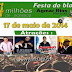 REGIÃO / Festa dos 4 milhões de acessos do Blog Agmar Rios será realizada neste sábado, 17 de maio de 2014