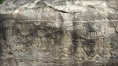 Pedra do Ingá: arte brasileira com muito mais de 500 anos Foto Gustavo Moura - Matéria Pedra do Ingá - BLOG LUGARES DE MEMÓRIA