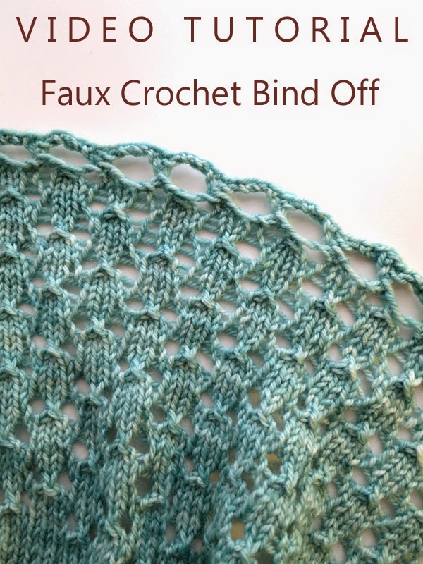 Knitting Like Crazy Tutorial Faux Crochet Bind Off