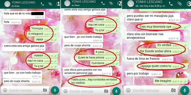 Congresista Lescano presentó nuevos "chats sin editar" con periodista que lo denunció por acoso sexual