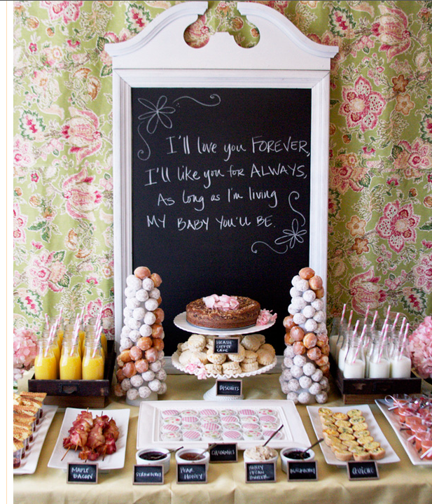 Megan’s Parties & Good Eats Breakfast bar Ideas