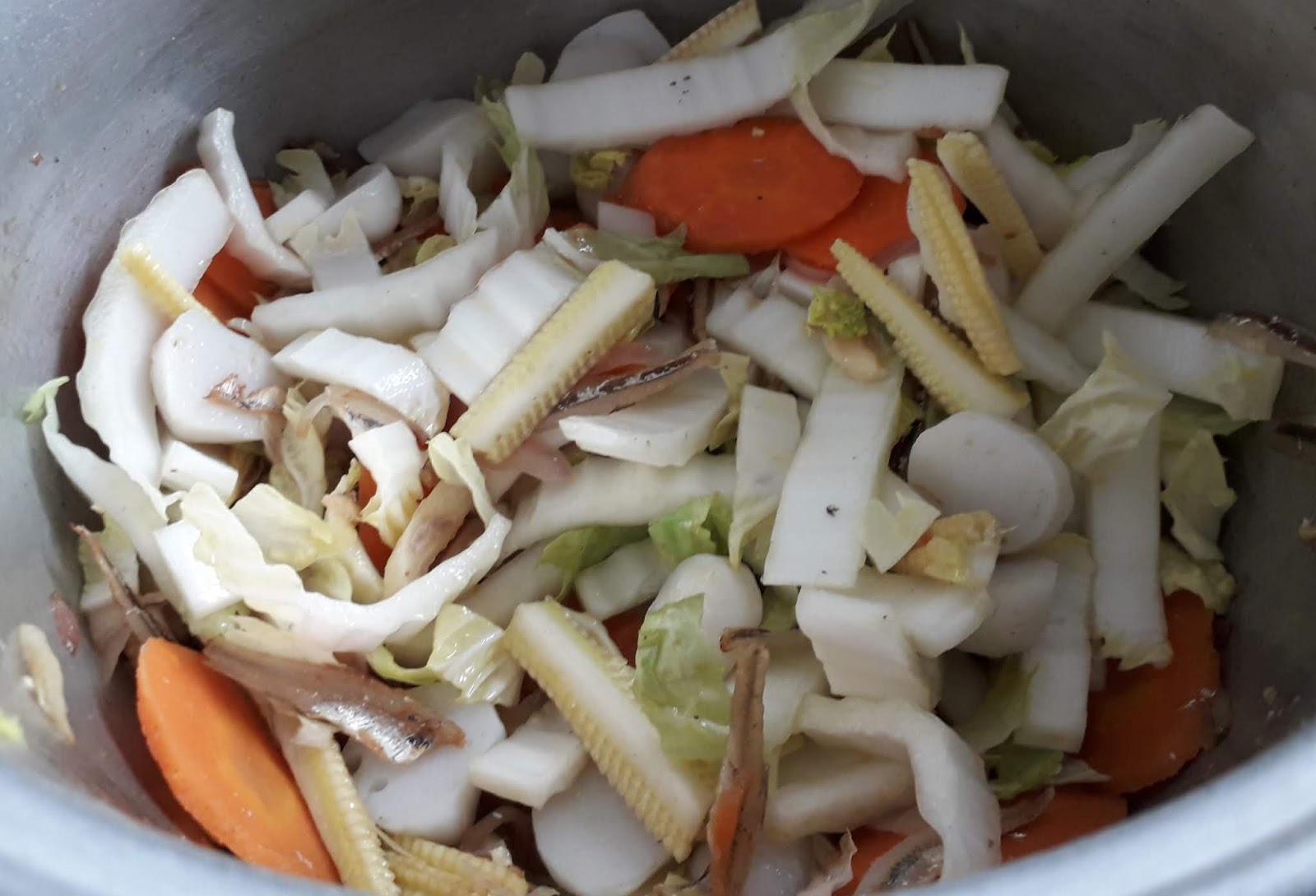 Resepi Sayur Campur Cendawan Enoki Menu Untuk Ibu Mengandung ~ Qiya