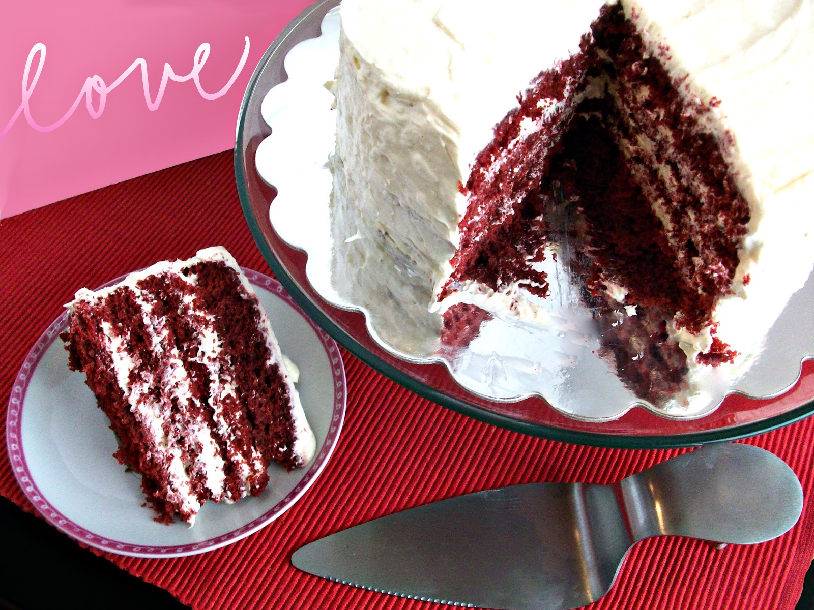 Amber's Confections Waldorf Astoria Red Velvet Cake with Pudding Frosting