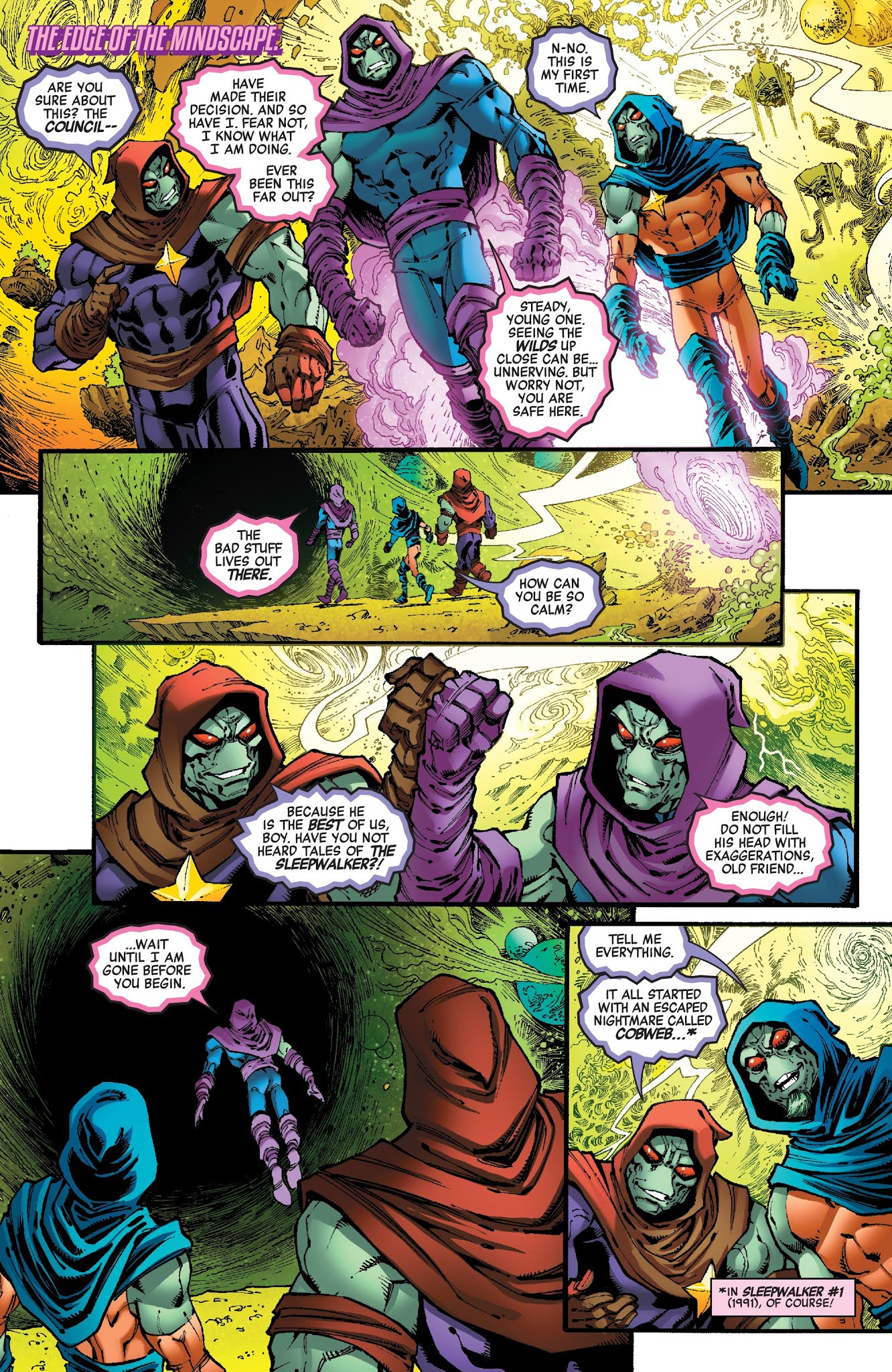 Read online Infinity Wars: Sleepwalker comic -  Issue #1 - 14