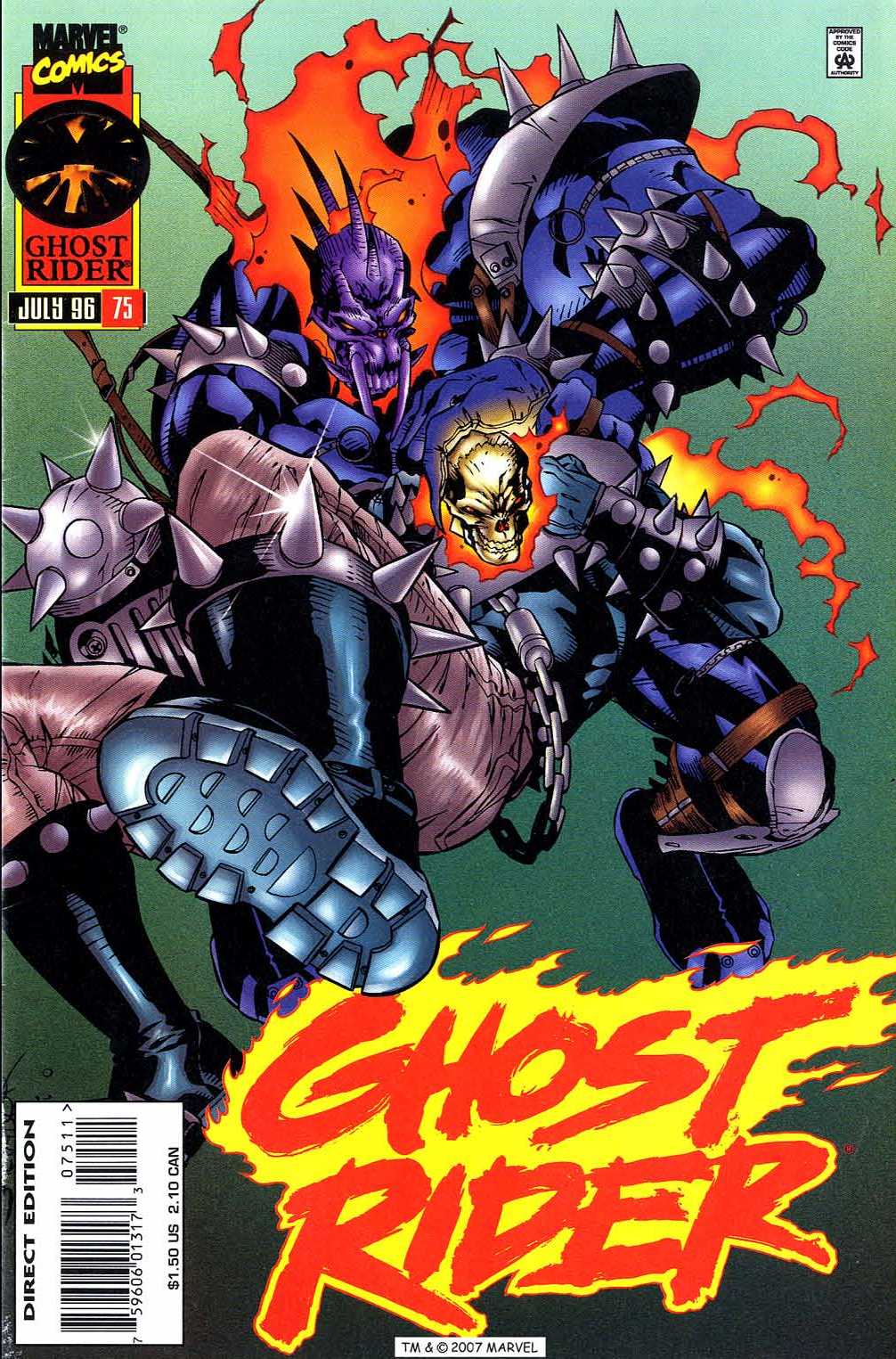 Ghost Rider (1990) issue 75 - Page 1