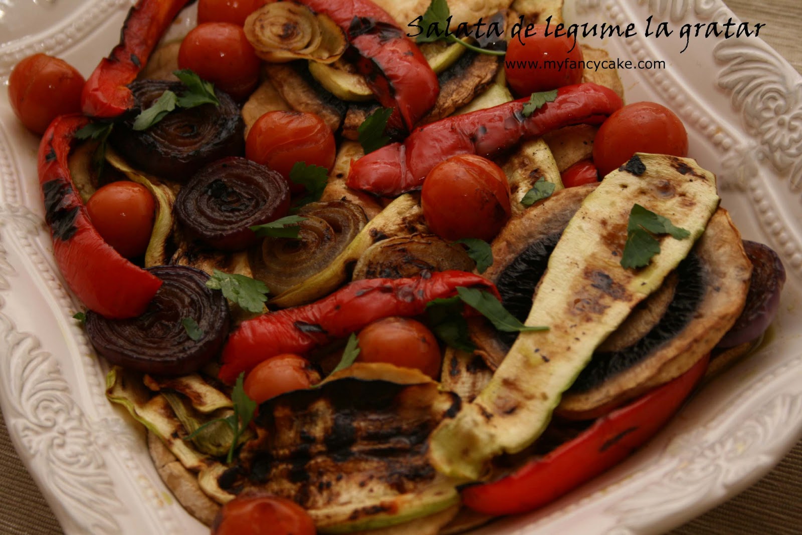 Salata de legume la gratar