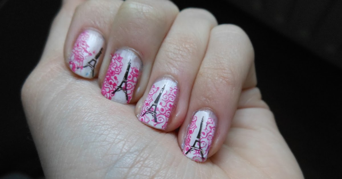 BrittThwNails: Nail art: Paris Nails