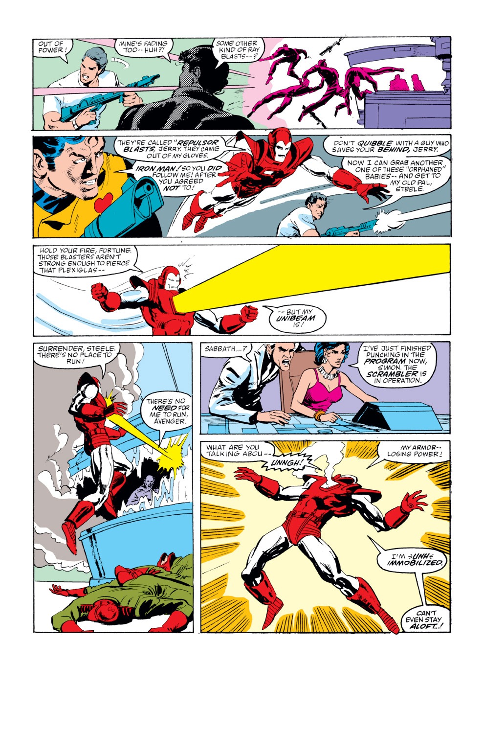 Read online Iron Man (1968) comic -  Issue #213 - 19