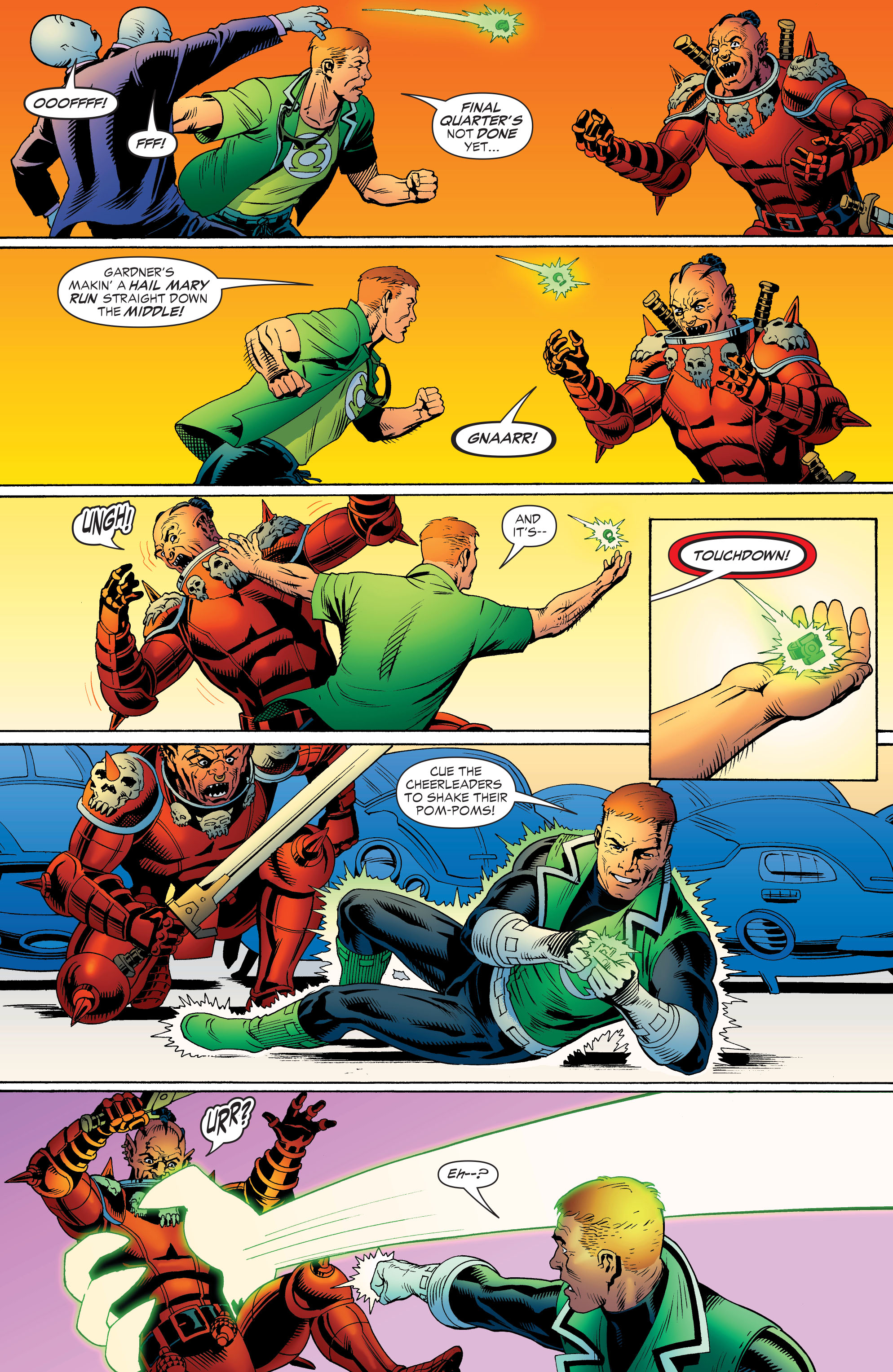 Read online Green Lantern Corps (2006) comic -  Issue #5 - 10