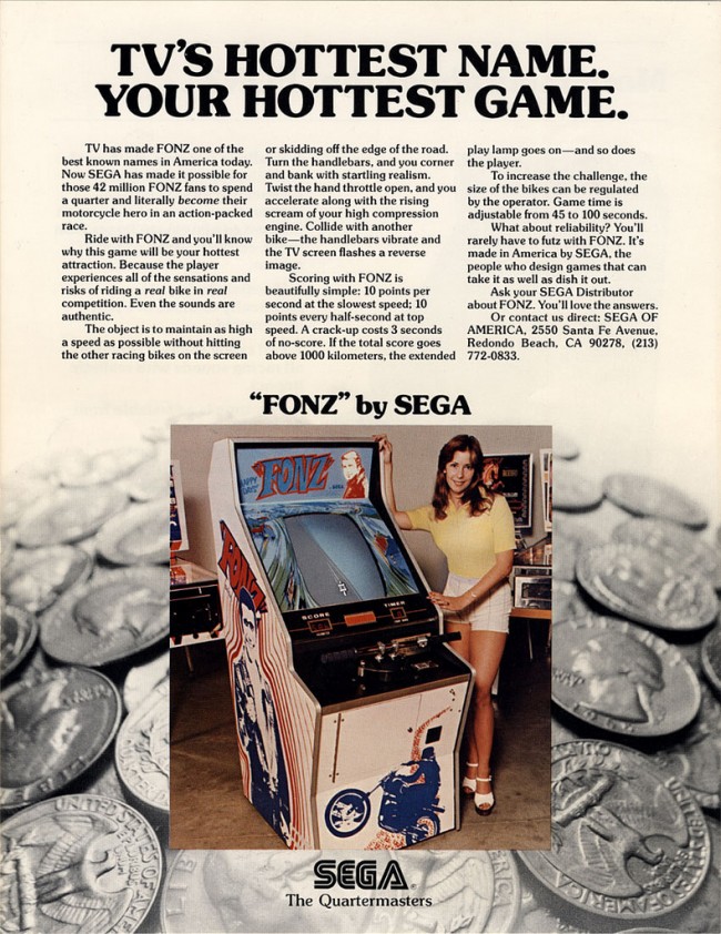 Cheesy and sexy vintage ads for arcade games from the 1970s and 1980s - 83
