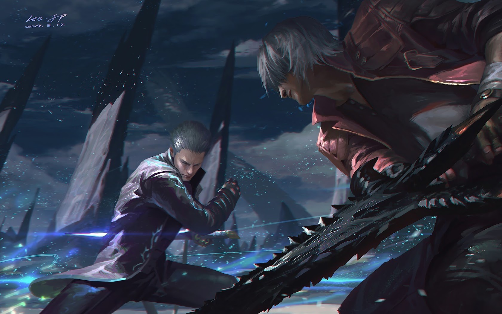 Devil May Cry 5, Vergil vs. Dante, 4K, #71 Wallpaper PC Desktop