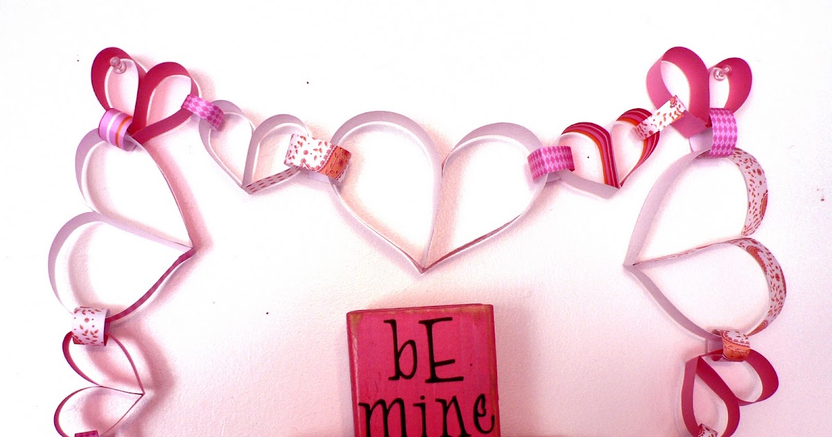 Familia Católica: Ideas para hacer cadenas de corazones para el día de