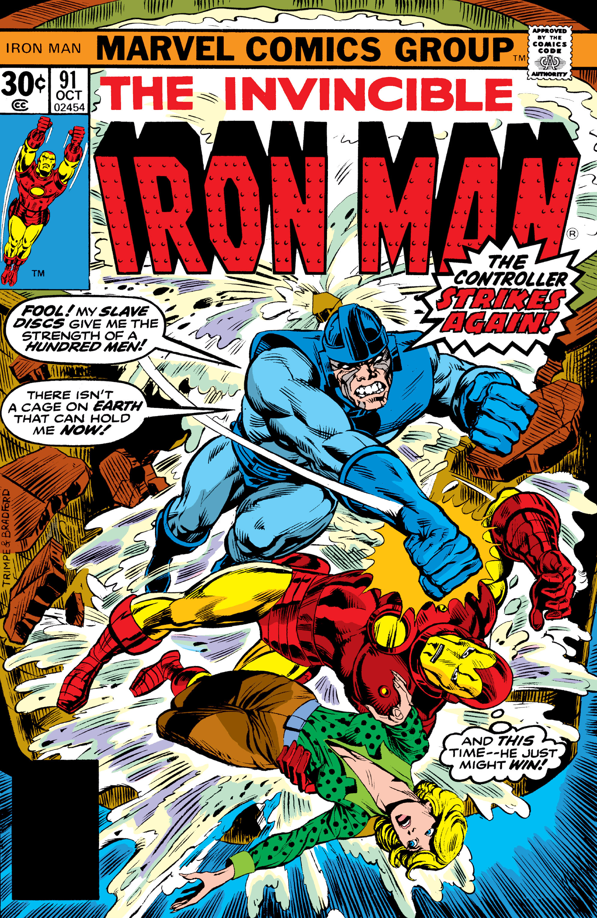 Read online Iron Man (1968) comic -  Issue #91 - 1