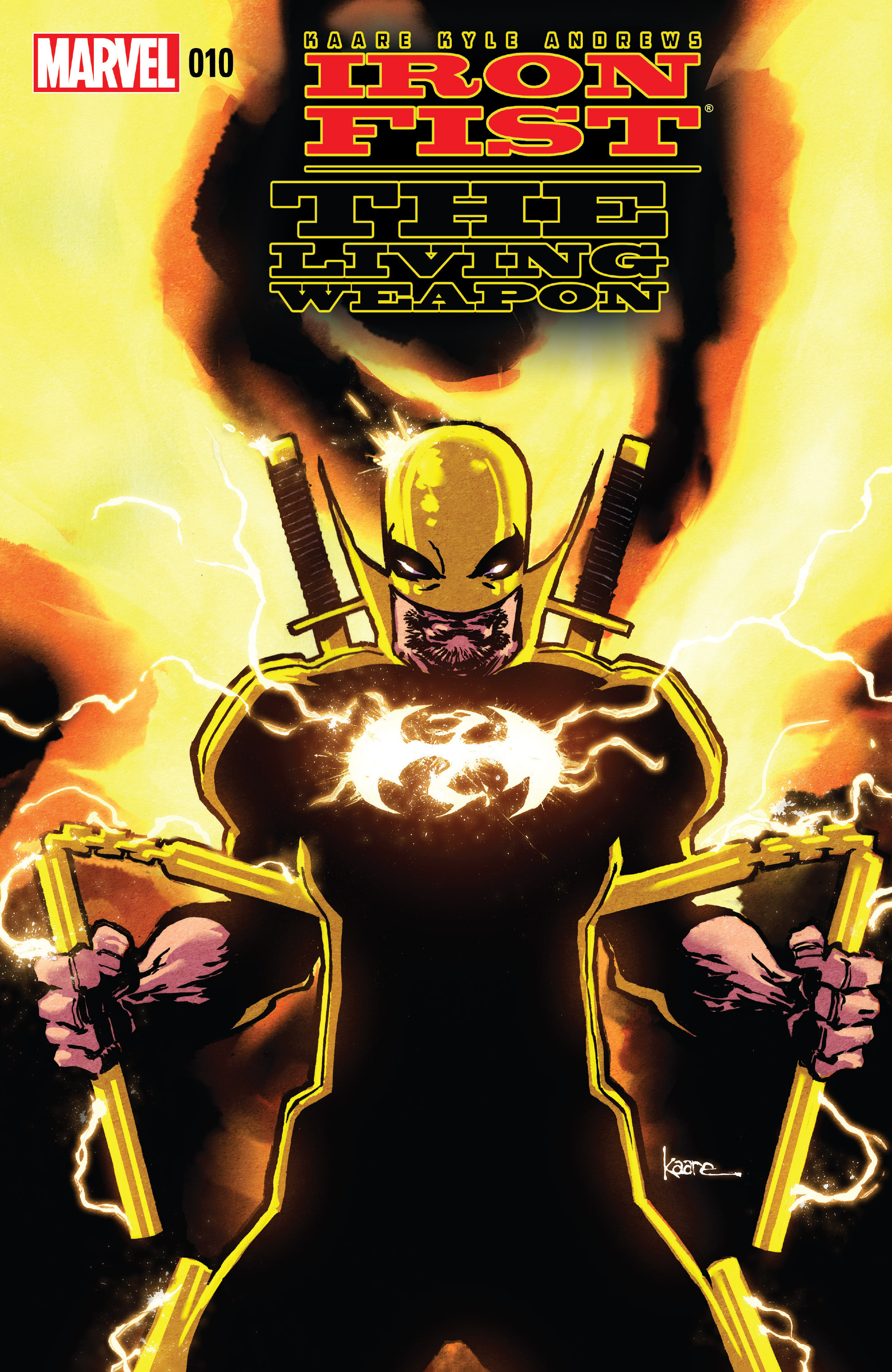 Read online Iron Fist: The Living Weapon comic -  Issue #10 - 1