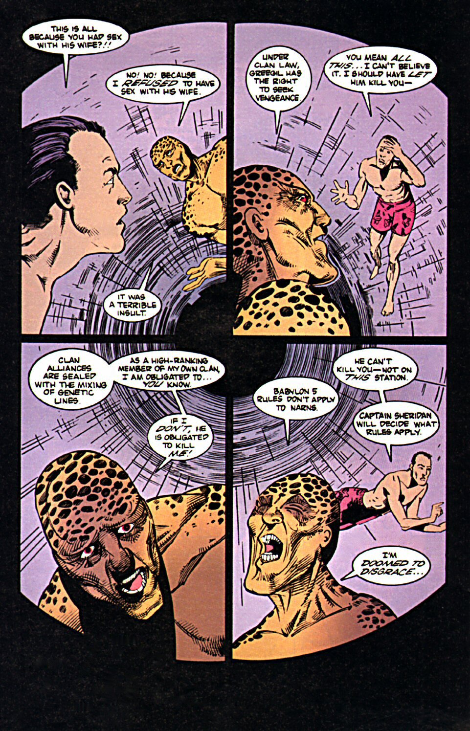 Read online Babylon 5 (1995) comic -  Issue #10 - 16