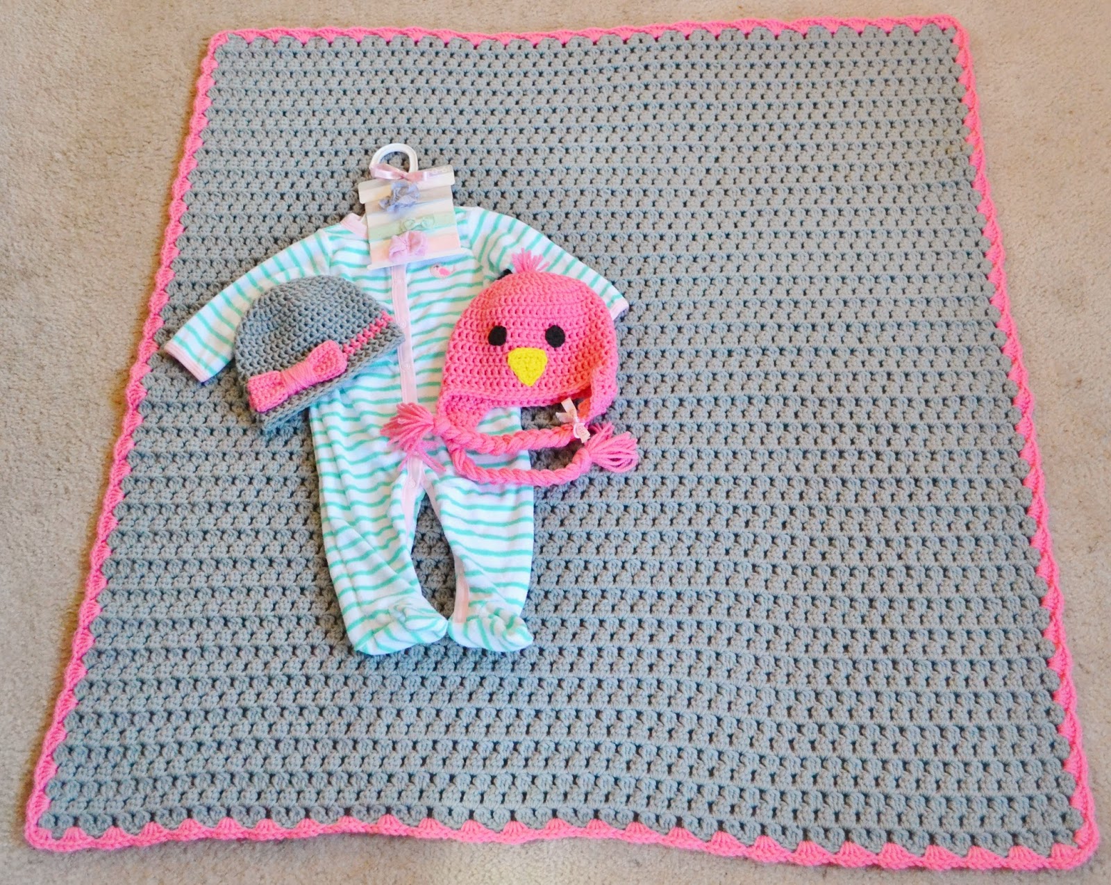 The Sequin Turtle Cluster Stitch Baby Blanket Pattern
