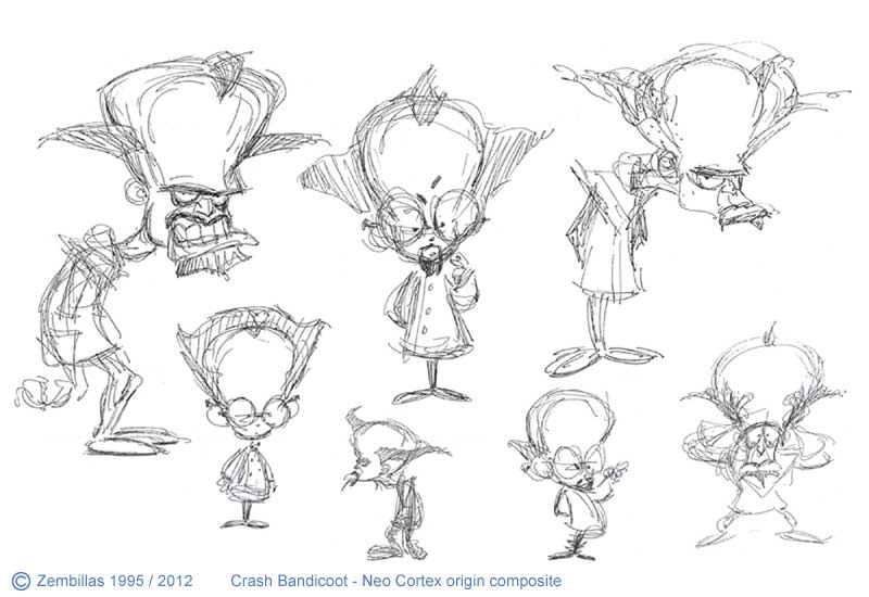 Charles Zembillas: Crash Bandicoot - Origin of Neo Cortex - Part 2