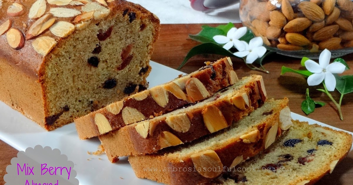 Mixed Berry Almond Loaf BreadBakers Ambrosia