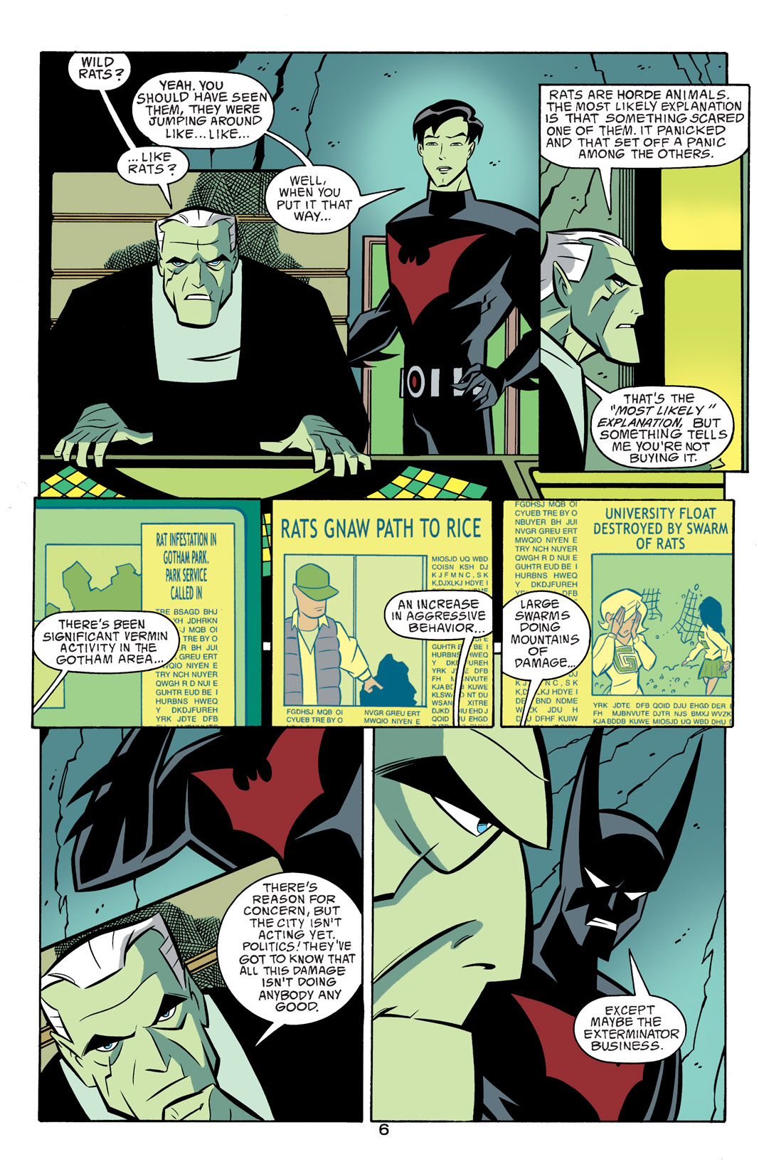Read online Batman Beyond [II] comic -  Issue #17 - 7