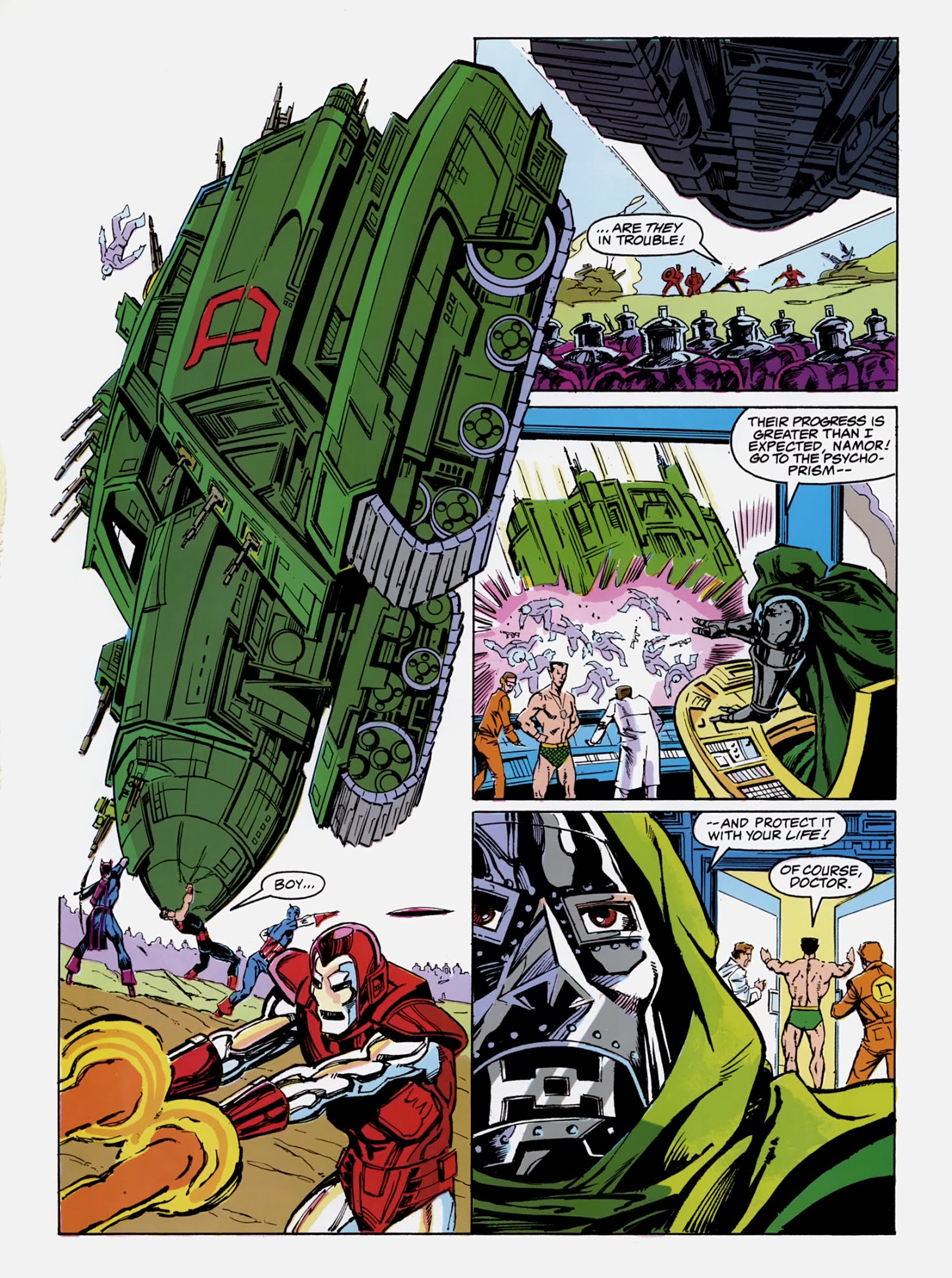 Read online The Avengers: Emperor Doom comic -  Issue # Full - 56