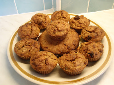 Apple and Cranberry Muffins