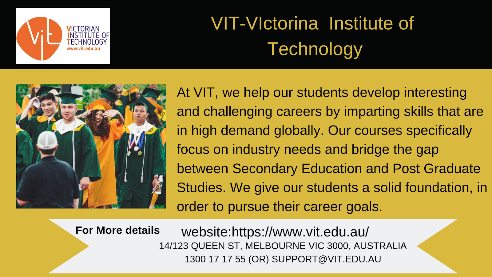 Reasons to Move to VIT Australia For Higher Education
