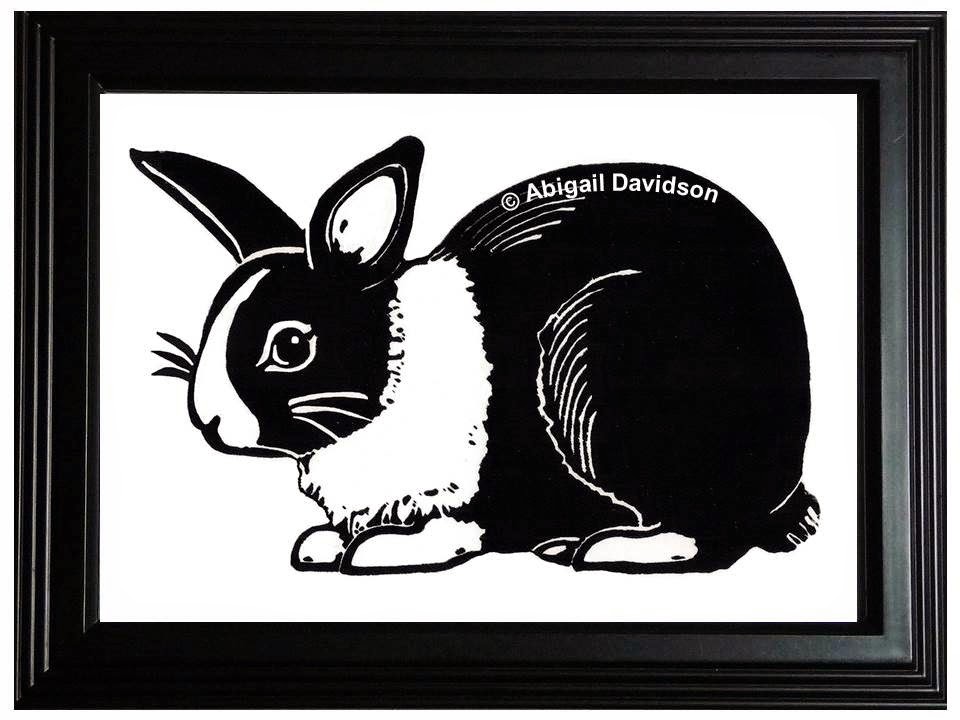 Abigail Davidson Art: Dutch Rabbit